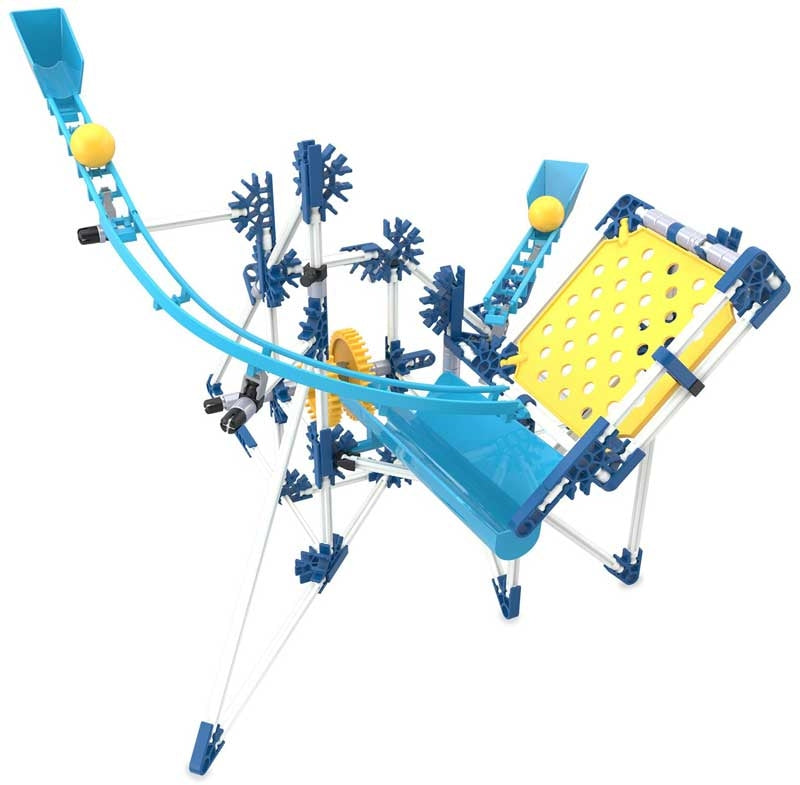 K'NEX Marble Run Coaster – Motorized 3-Model Building Set (500+ Pcs)