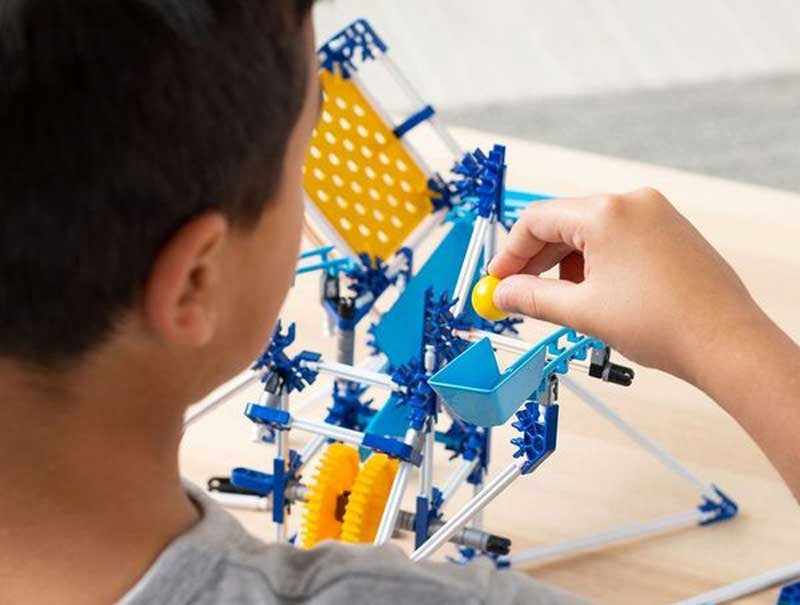 K'NEX Marble Run Coaster – Motorized 3-Model Building Set (500+ Pcs)