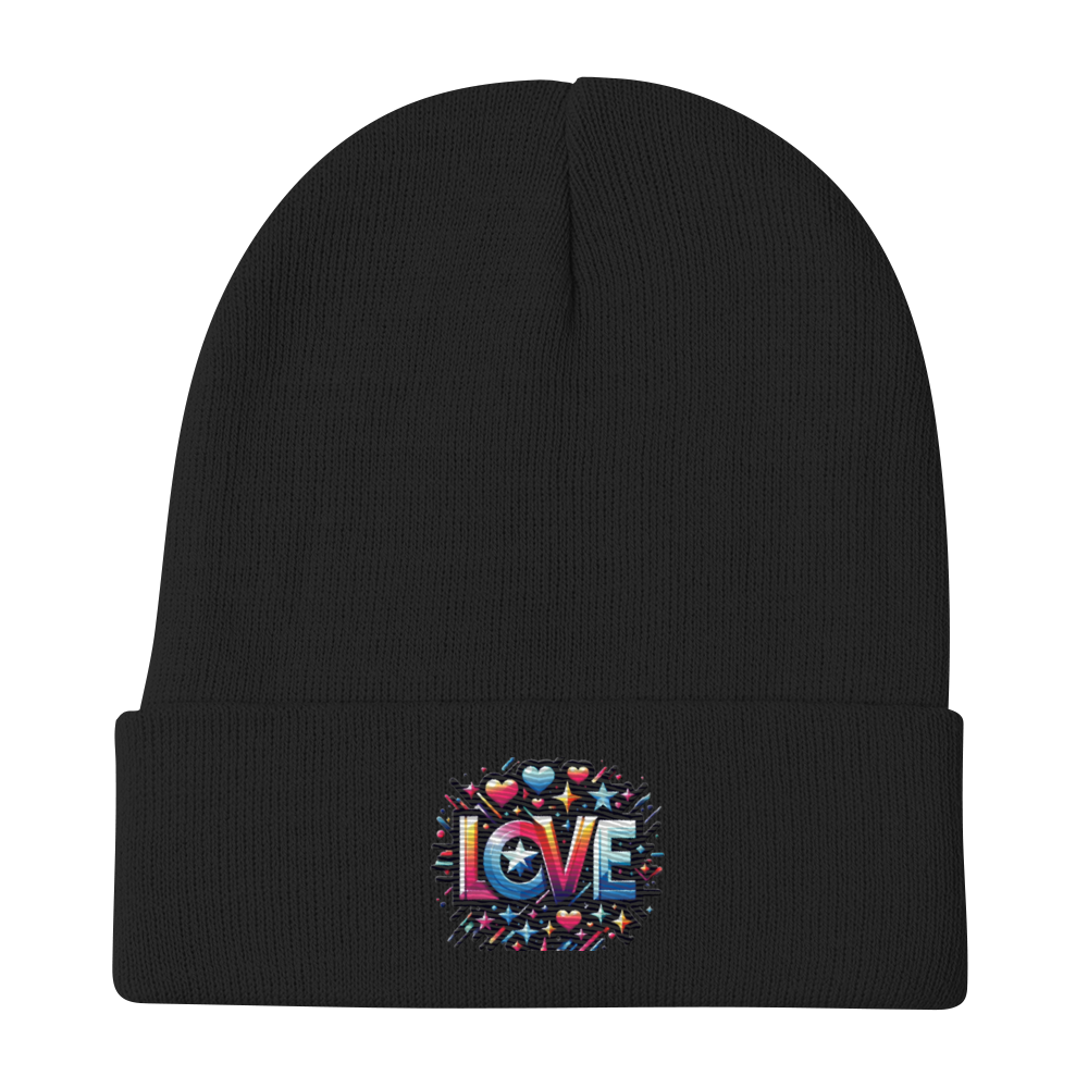Culture Club Embroidered Beanie (Project Love)
