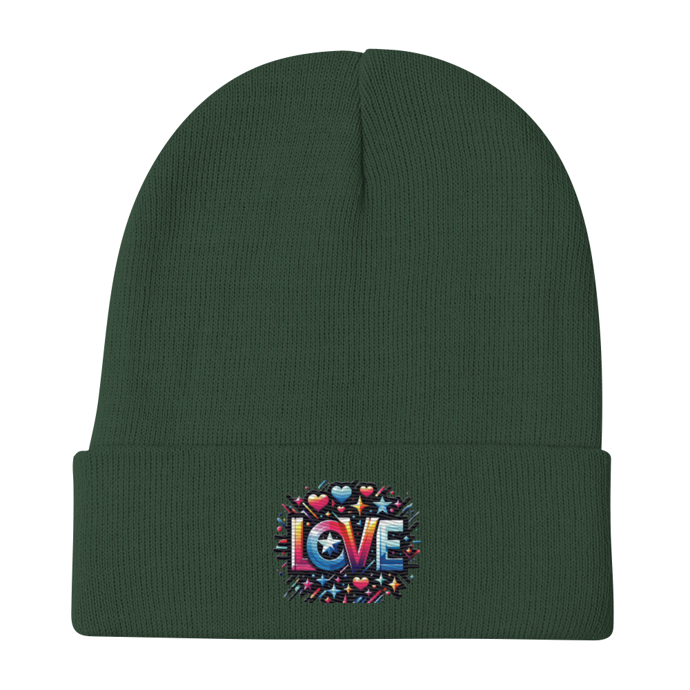 Culture Club Embroidered Beanie (Project Love)