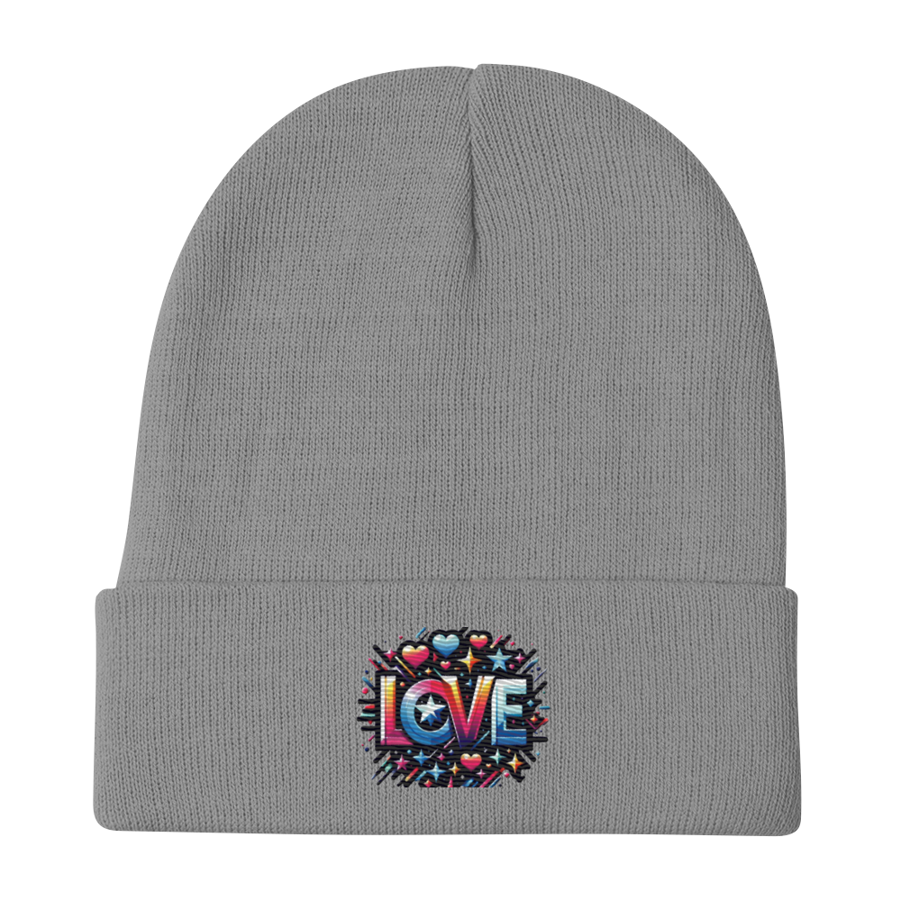 Culture Club Embroidered Beanie (Project Love)