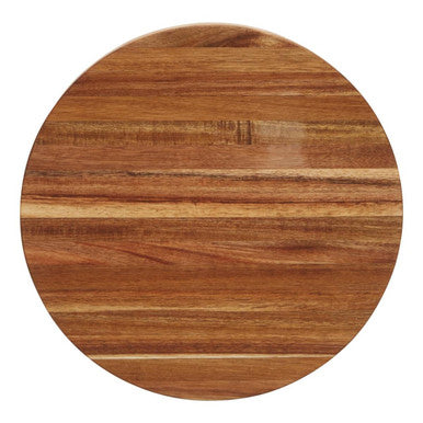 Orsina Kora Round Acacia Wood Chopping and Serving Board with Handles