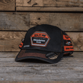 KTS Racing Trucker Hat – Uggly and Co Black & Orange Mesh Racing Cap