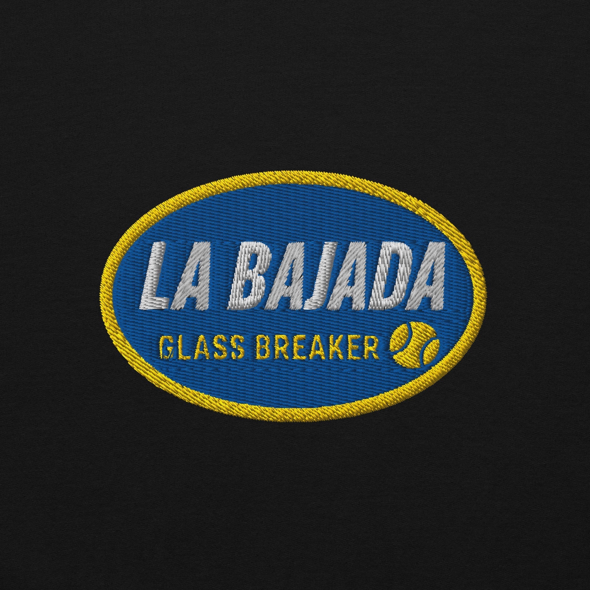 La Bajada Padel Hoodie Black - Unisex