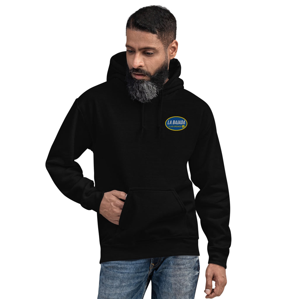 La Bajada Padel Hoodie Black - Unisex
