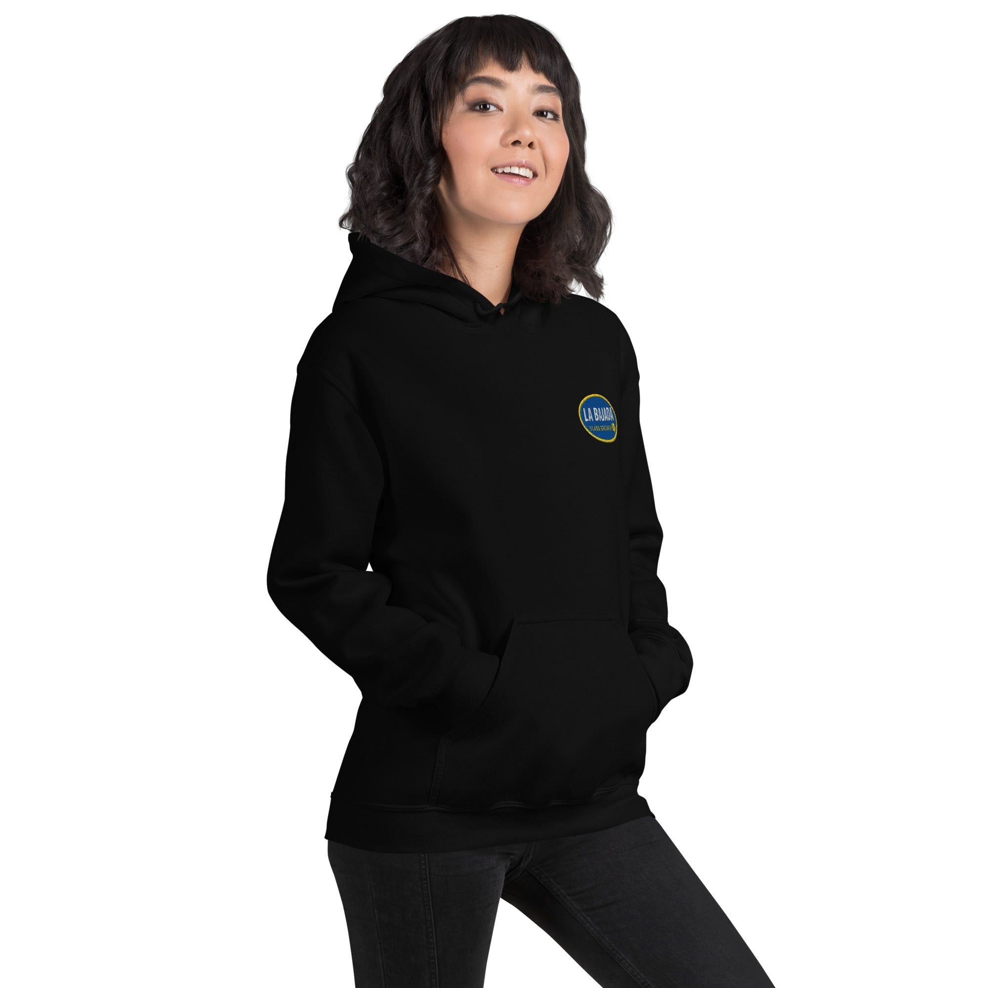 La Bajada Padel Hoodie Black - Unisex