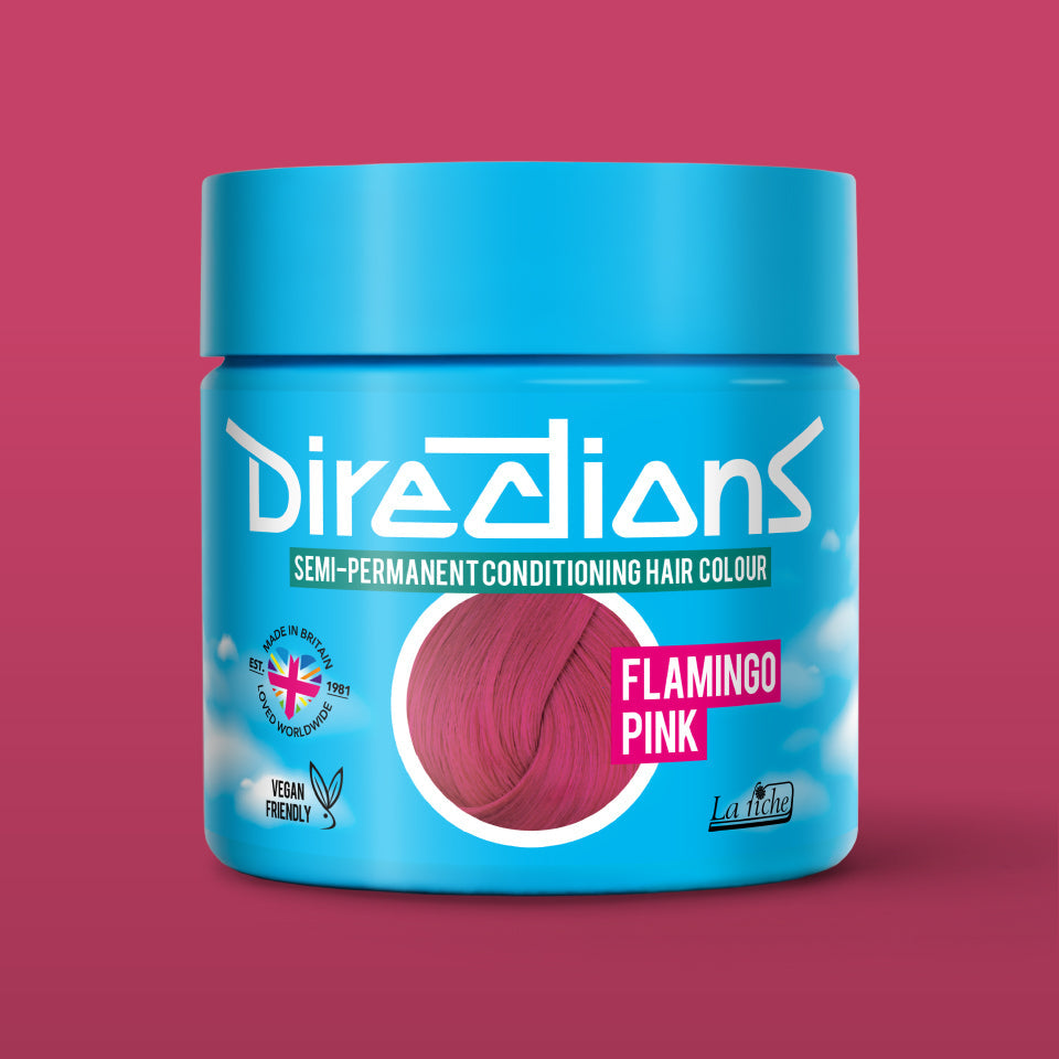 La Riche Directions Flamingo Pink Semi Permanent Hair Dye - 100ml