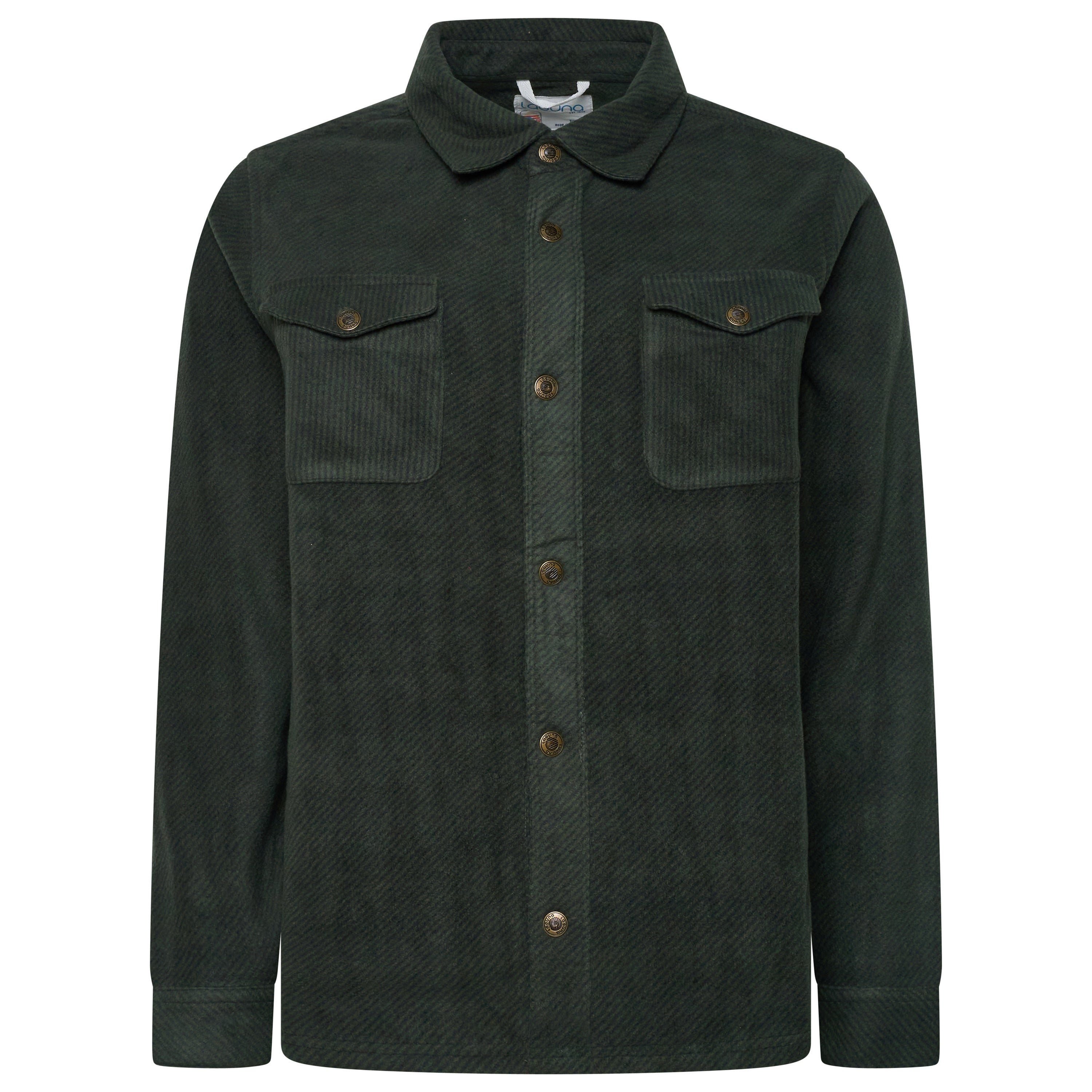 Laguna Brushed Button Up Overshirt