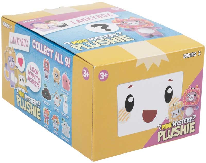 LankyBox Mini Mystery Plush – Collectible Gaming Blind Pack by Snaps