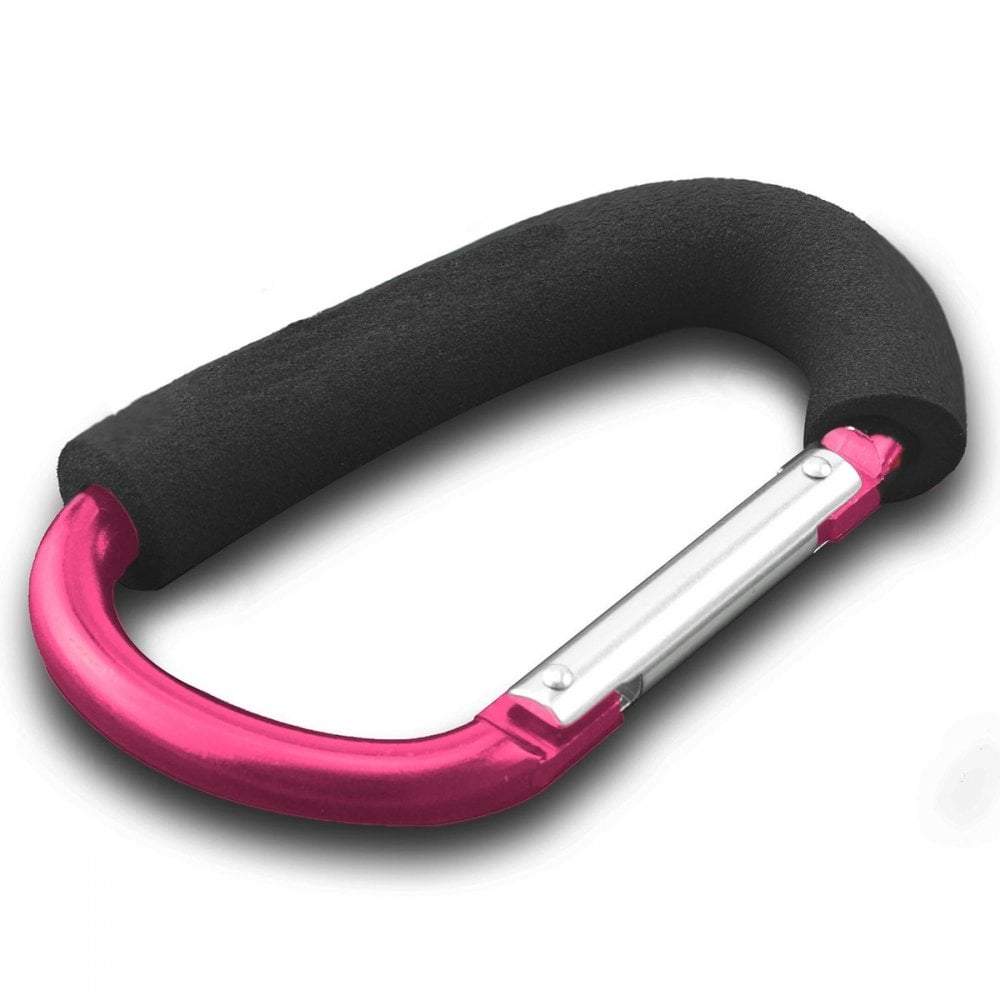For Your Little One Large Buggy Clip – Heavy Duty Stroller Hook, Pink