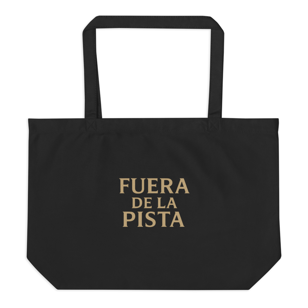 Large organic El Lobo tote bag