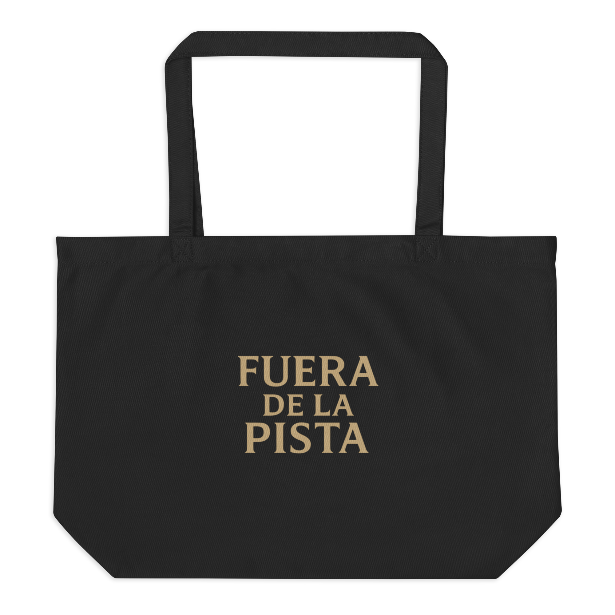 Large organic El Lobo tote bag