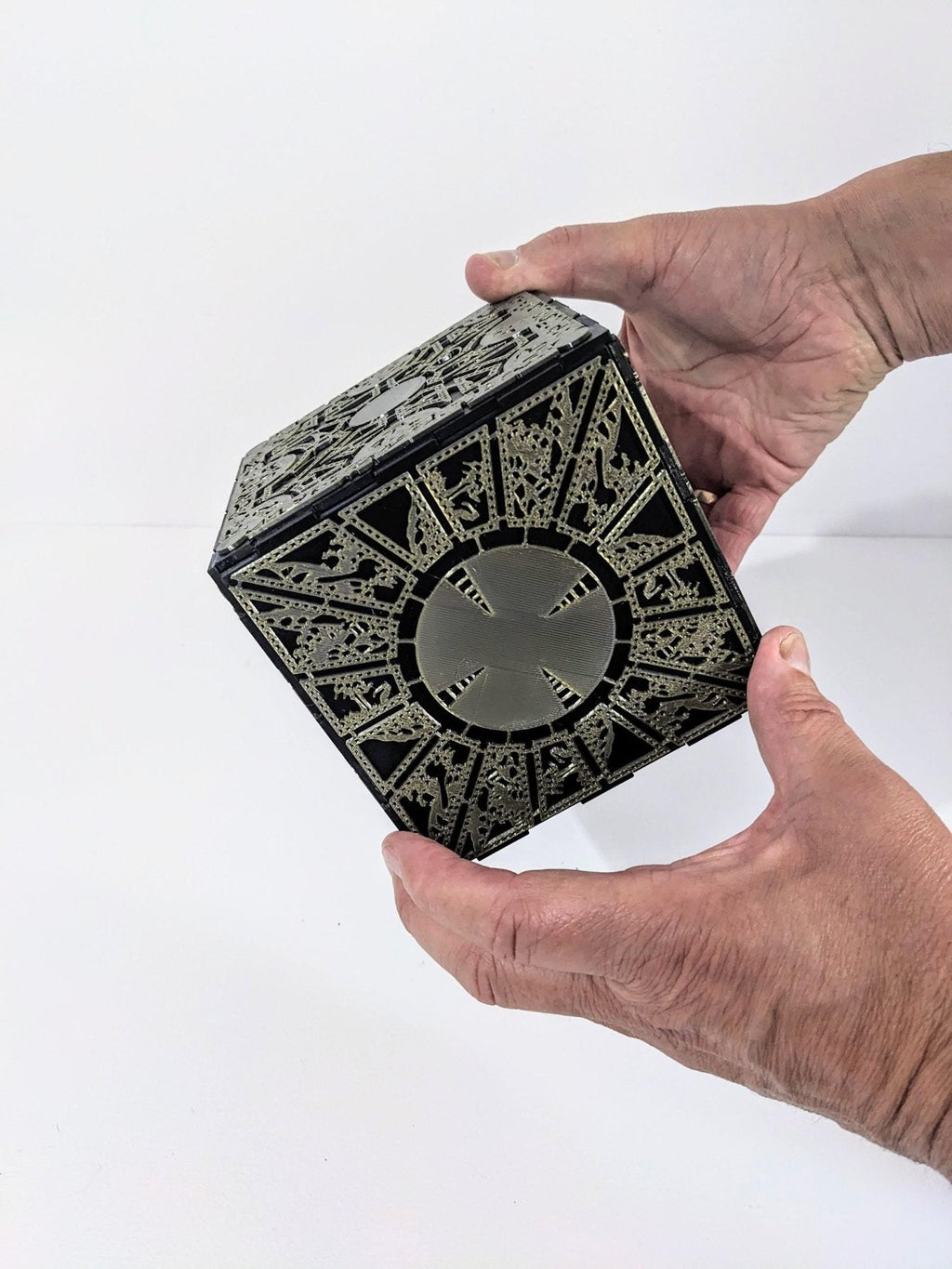 Hellraiser Lament Configuration Tissue Box & Storage Cube by Chaddyverse