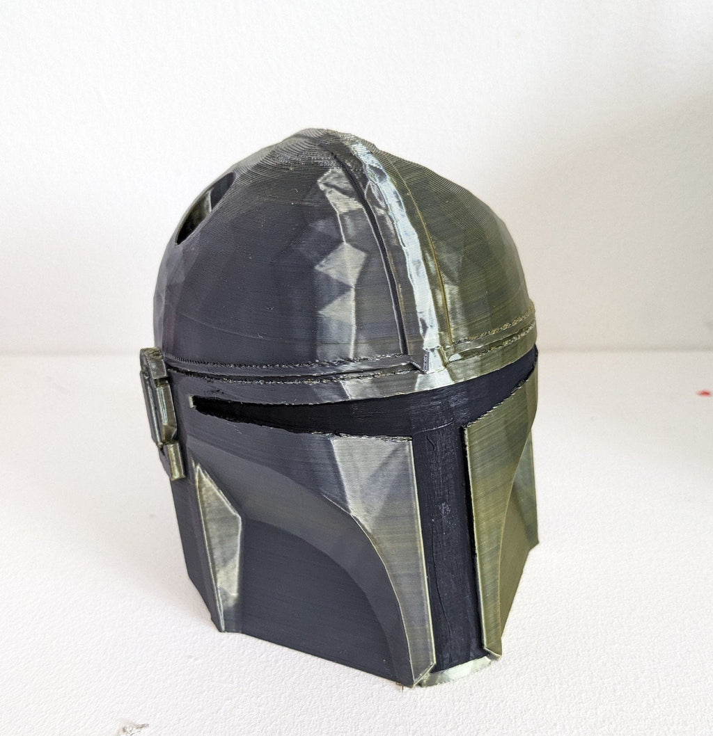 Mandalorian Helmet Toothbrush & Pen Holder | Chaddyverse Large PLA
