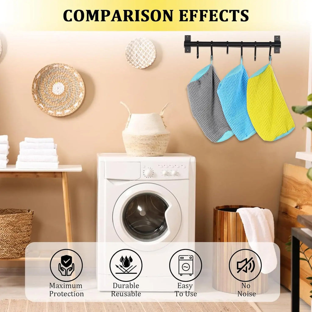 Laundry Shoe Washing Bag – Padded Net Protector for Machine Wash