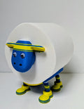 Leeds Rhinos Rugby SuperSheep Toilet Roll Holder – Blue & Amber Gift