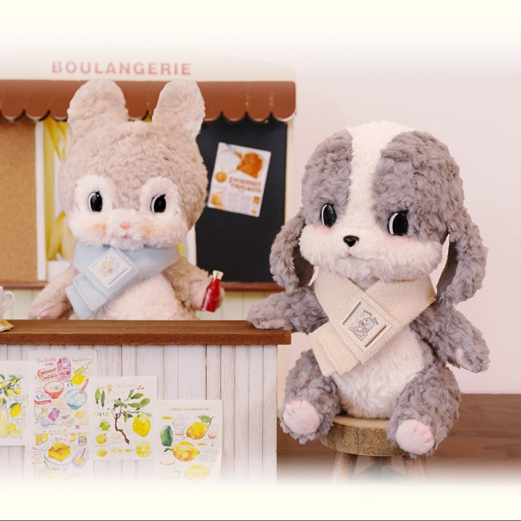 LuLuFun Studio Handmade Bunny Plush Toy – Soft Boucle Stuffed Animal