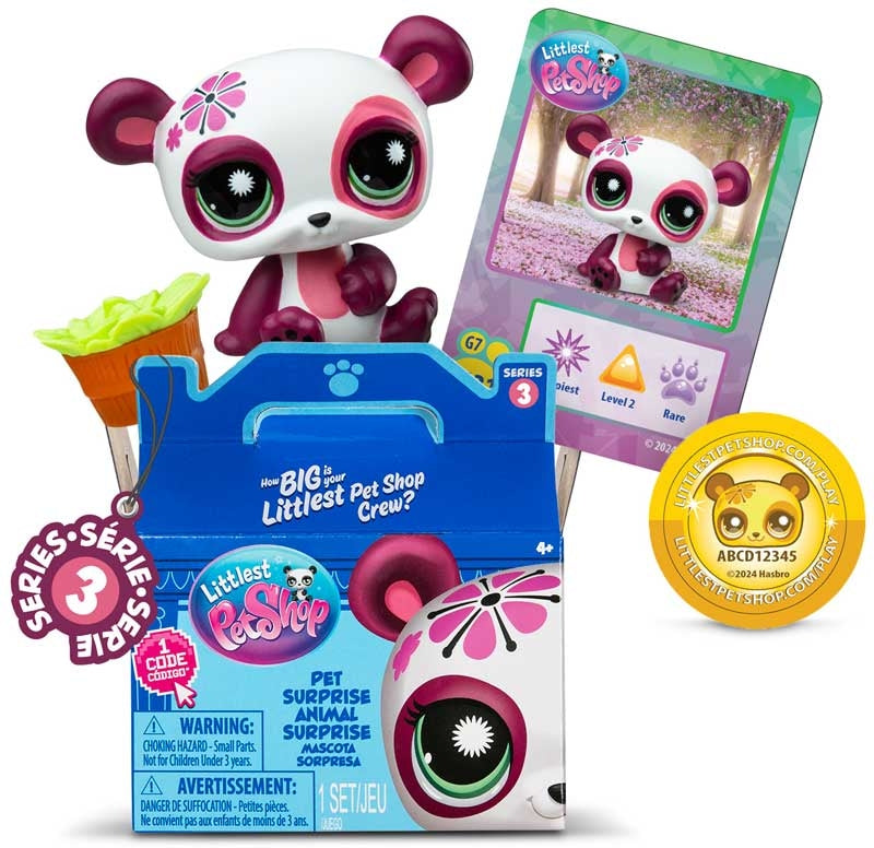 Littlest Pet Shop Series 3 Pet Surprise Single - Collectible Bobblehead