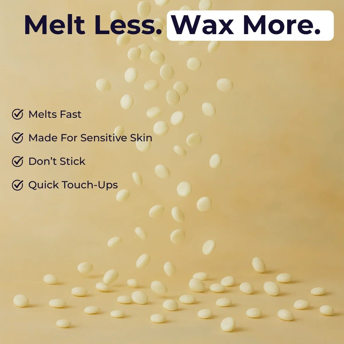 London Brow Flexi Wax Mini Refill Bags – 100g Peelable Wax Beads