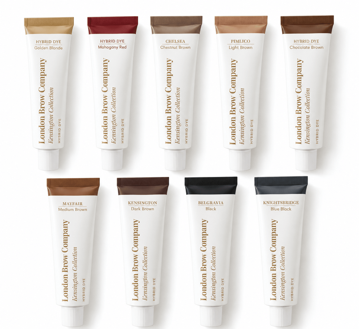 London Brow Hybrid Dye – Professional Long-Lasting Brow Tint (15ml)