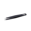 London Brow Precision Slanted Eyebrow Tweezers – Professional Black