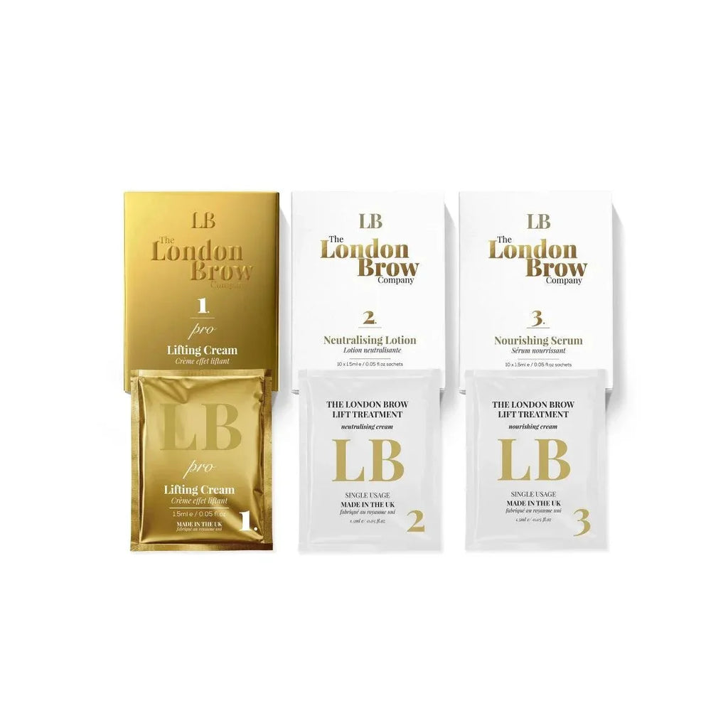 London Brow PRO Lamination System – Professional Waterproof Brow Lift