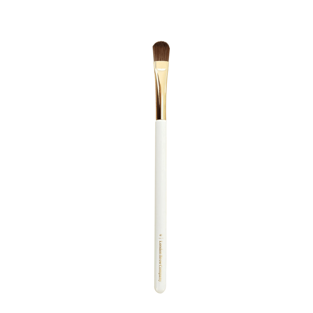 London Brow Sculpting Brush #9 – Rounded Synthetic Brow Applicator