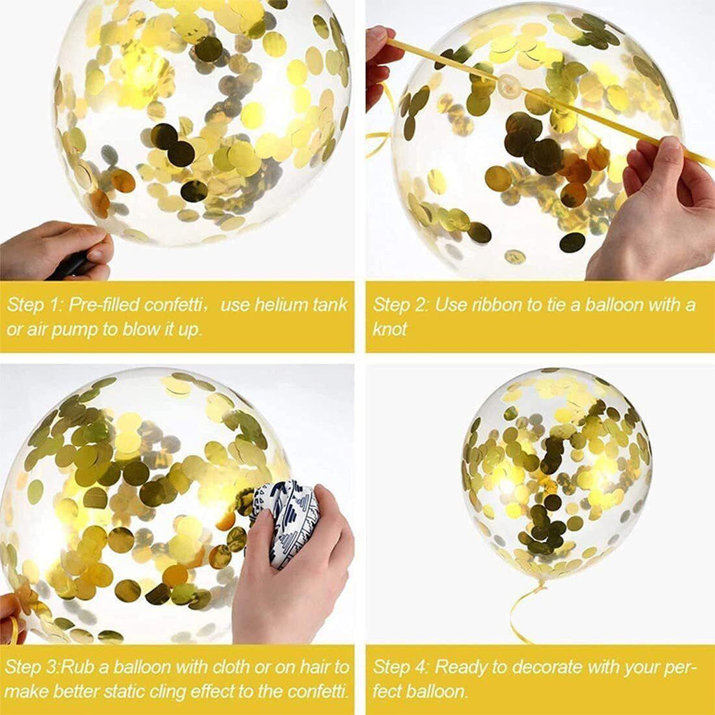 Massive Discounts Gold Birthday Balloon Set – Latex & Foil Party Decor