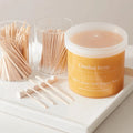 London Brow Luxury Silk Warm Wax – Metallic Gold for Sensitive Skin 450g
