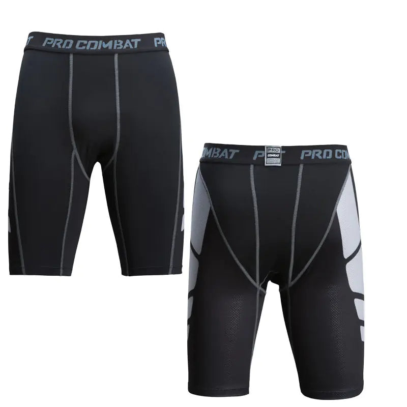 Men’s Camo‑Print Sports Fitness Shorts