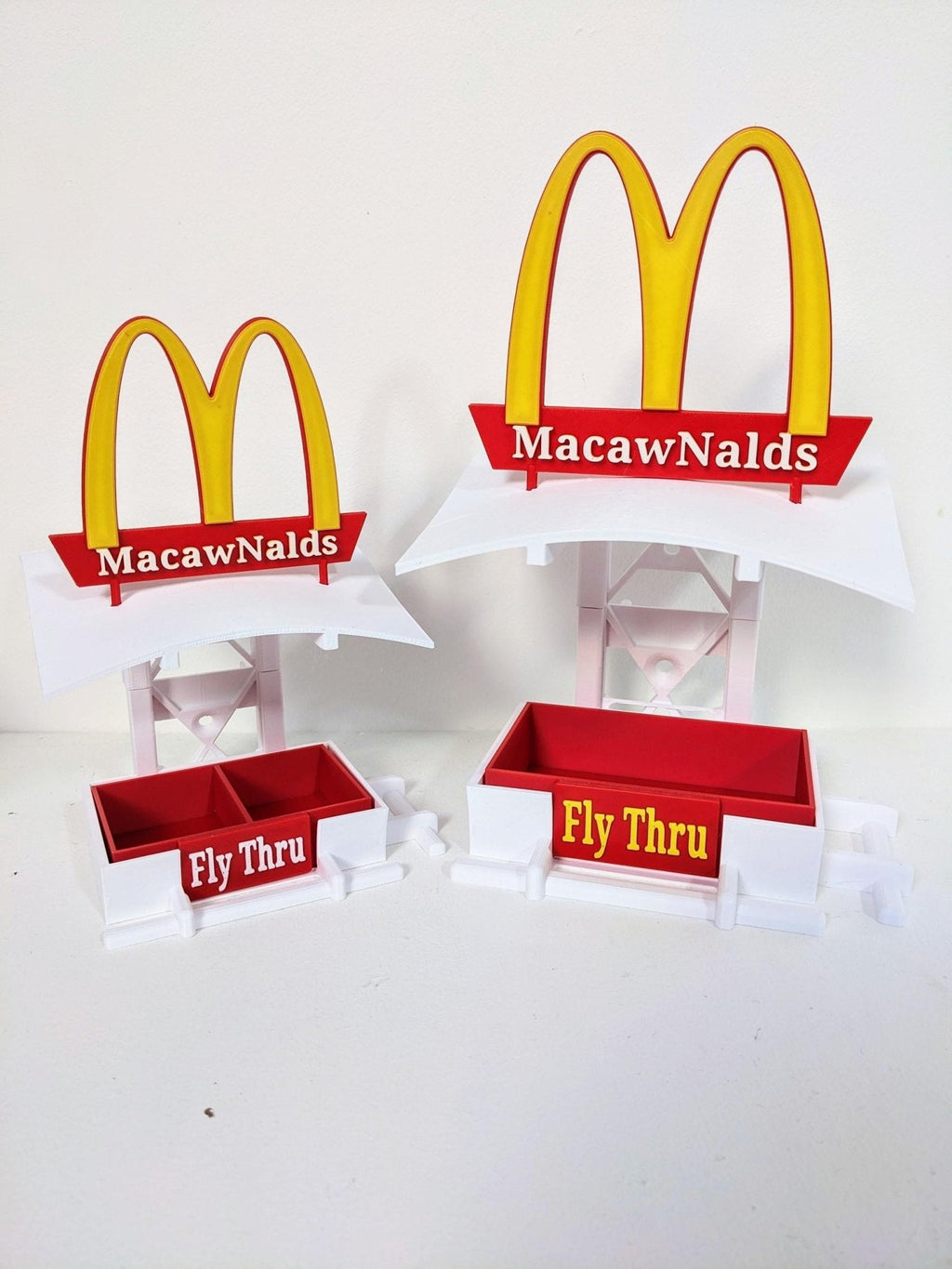 Chaddyverse MacawNalds Bird Feeder – Ikea Skadis Aviary Seed Tray