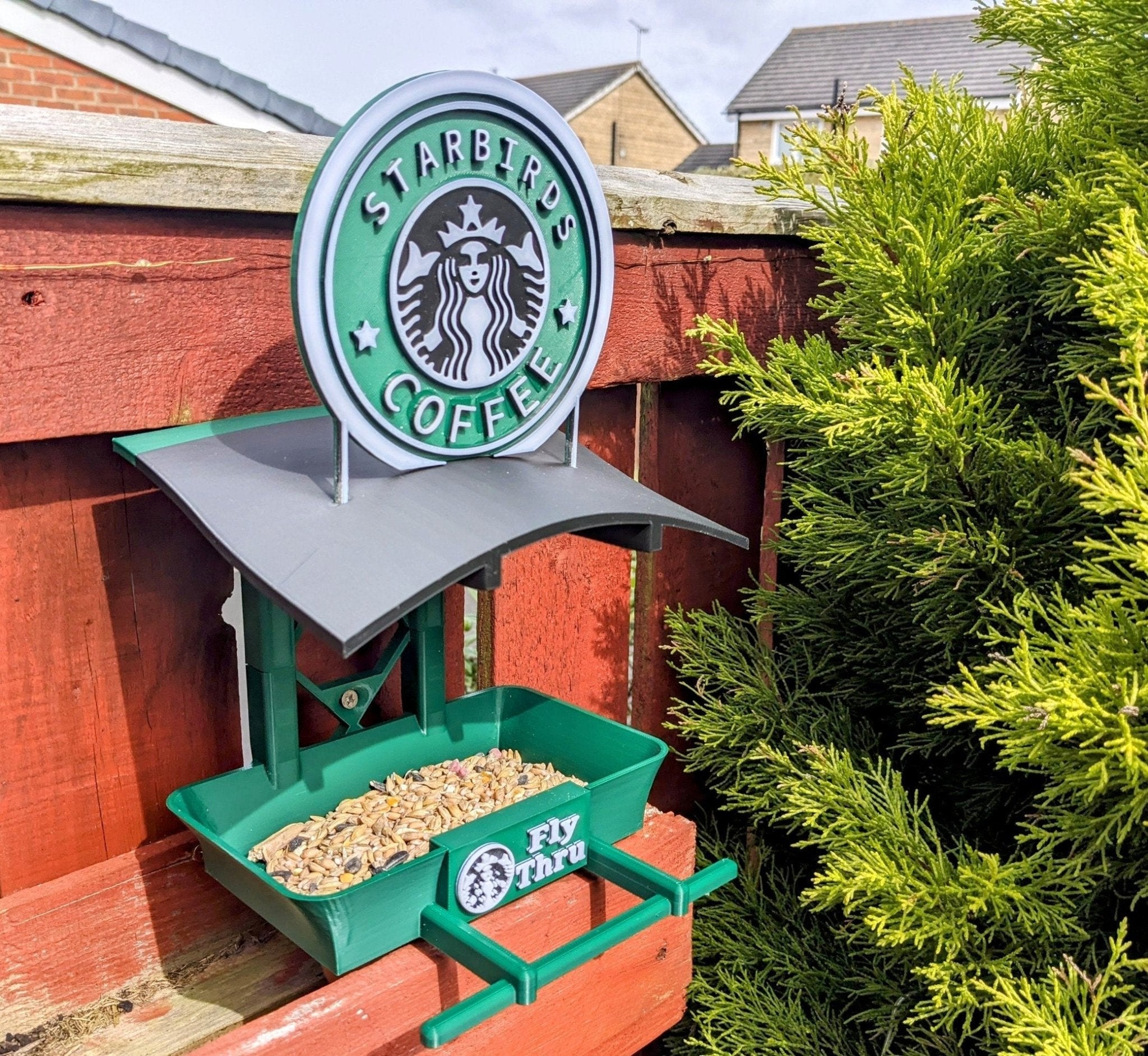 Manchester City Bird Feeder - Etihad Fly Thru Garden Seed Station