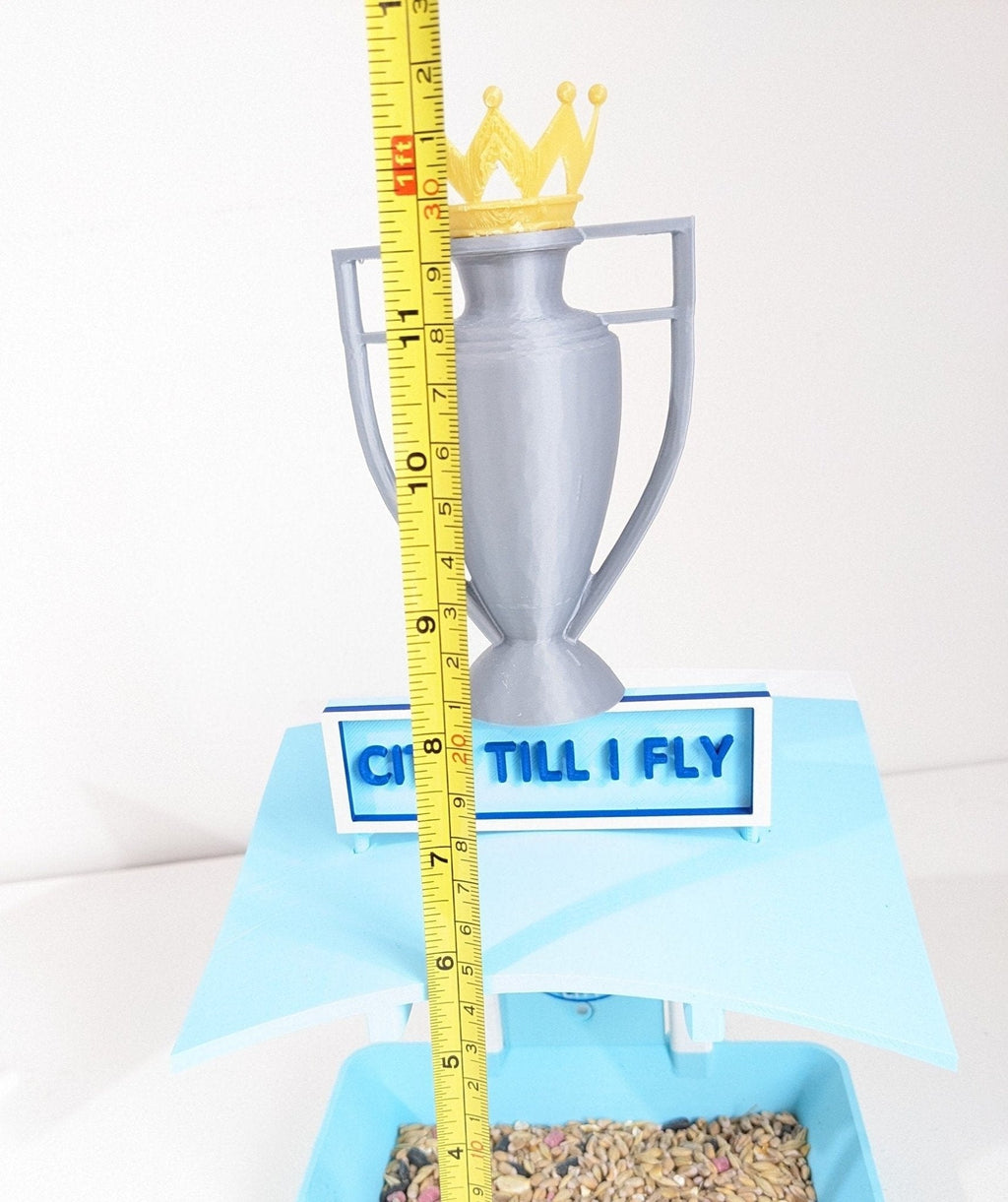 Manchester City Bird Feeder - Etihad Fly Thru Garden Seed Station