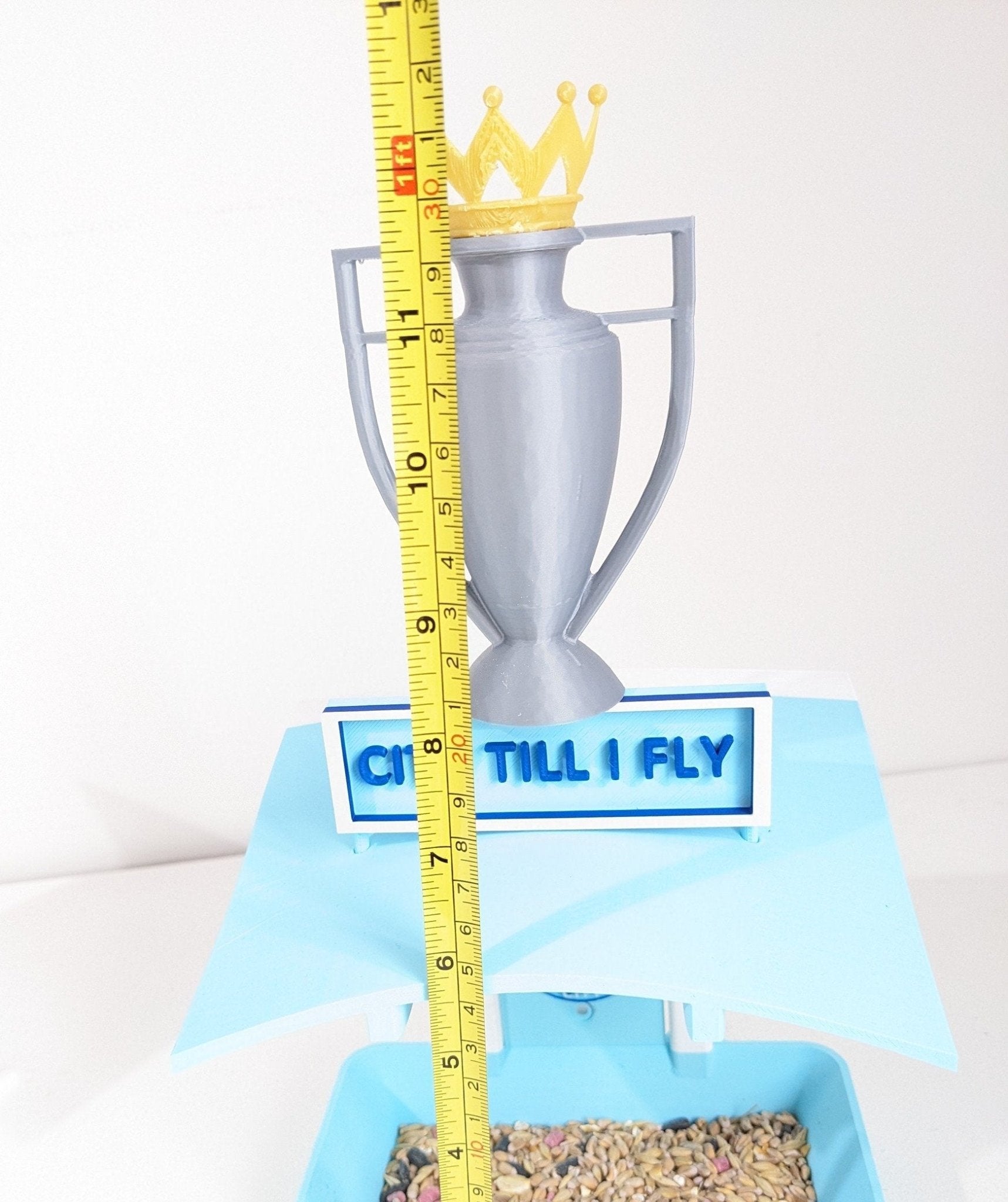 Manchester City Bird Feeder - Etihad Fly Thru Garden Seed Station
