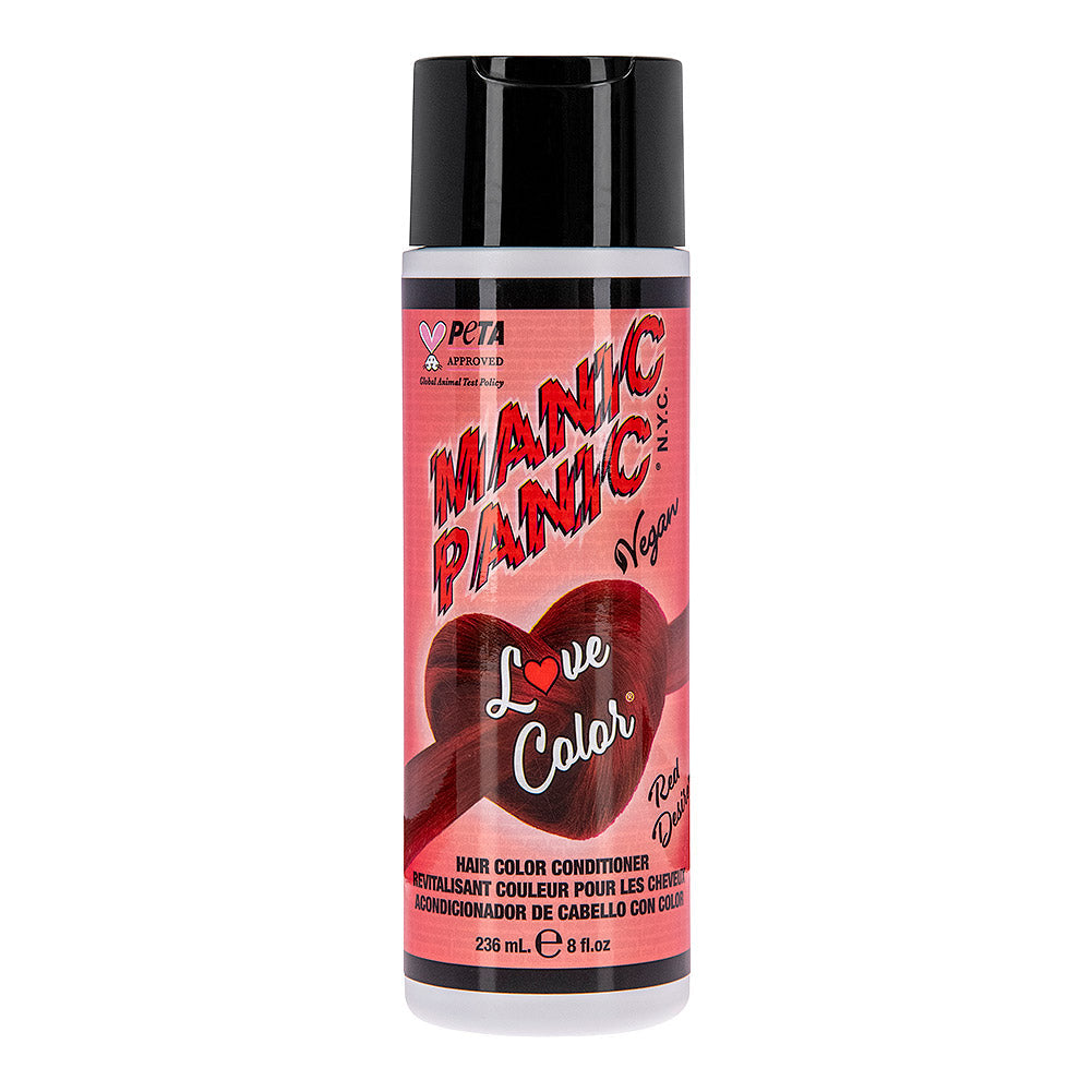 Manic Panic Red Desire Love Colour Conditioner | Vegan Hair Care 236ml
