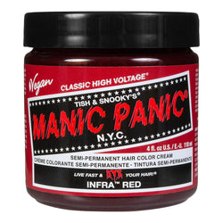 Manic Panic Infra Red Semi-Permanent Hair Dye – Vegan Red Cream 118ml