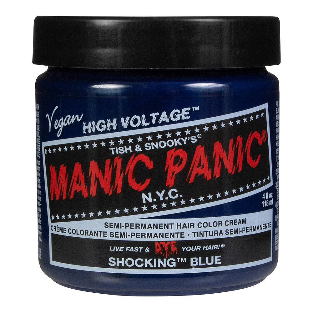 Manic Panic Shocking Blue Semi-Permanent Hair Dye | Vegan 118ml