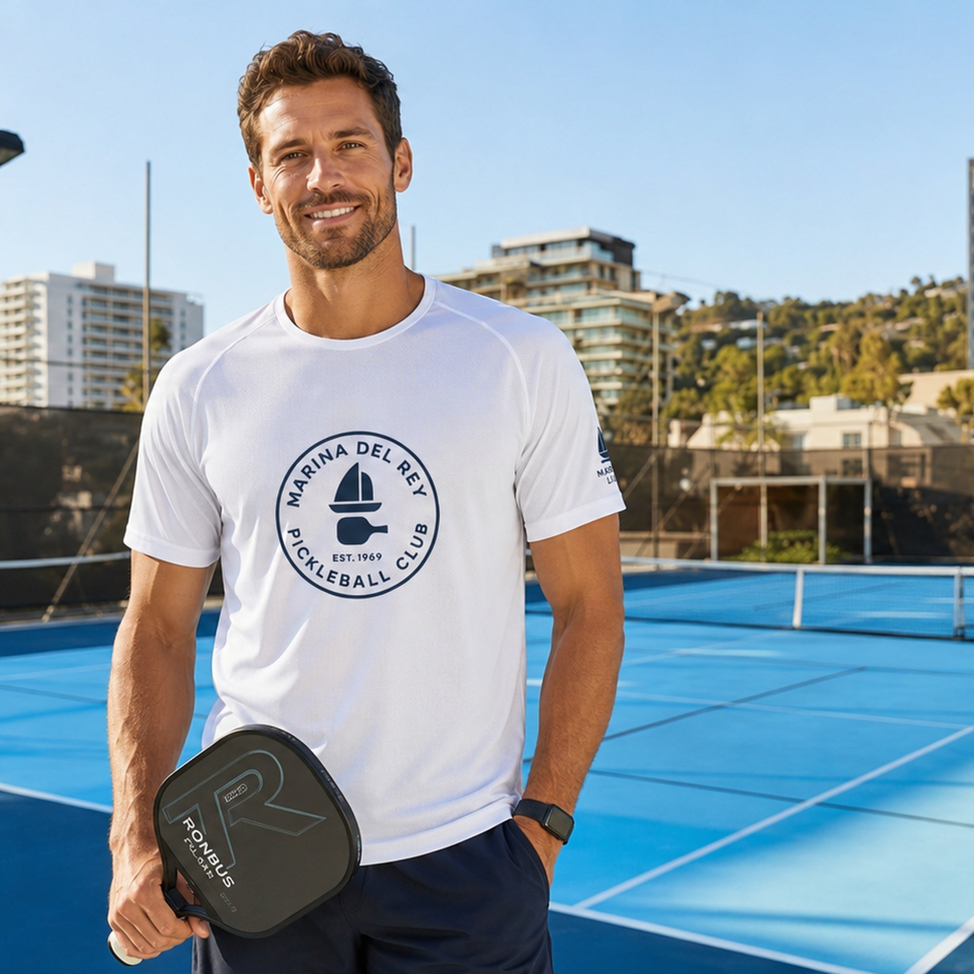 Pickleball Marina Del Rey, Los Angeles Members T-Shirt