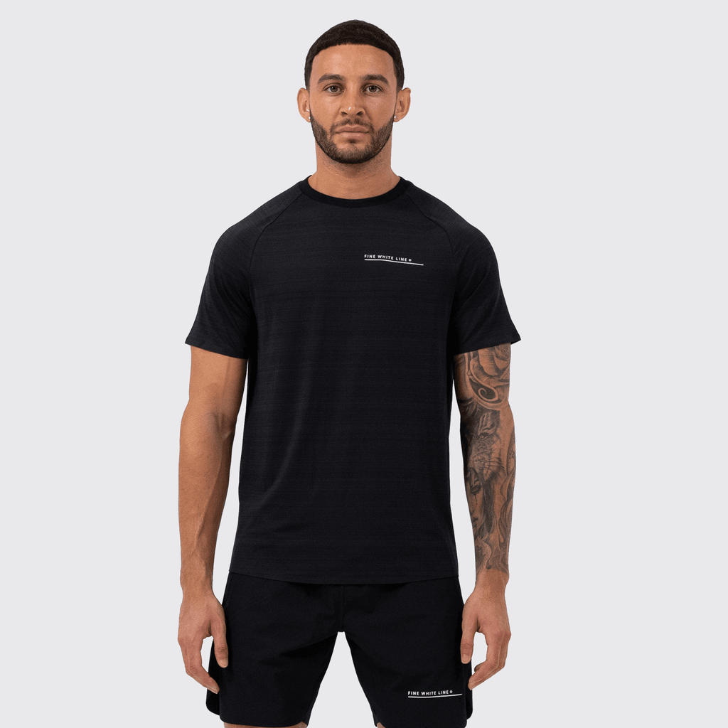 Mens Cosmos Black T-Shirt