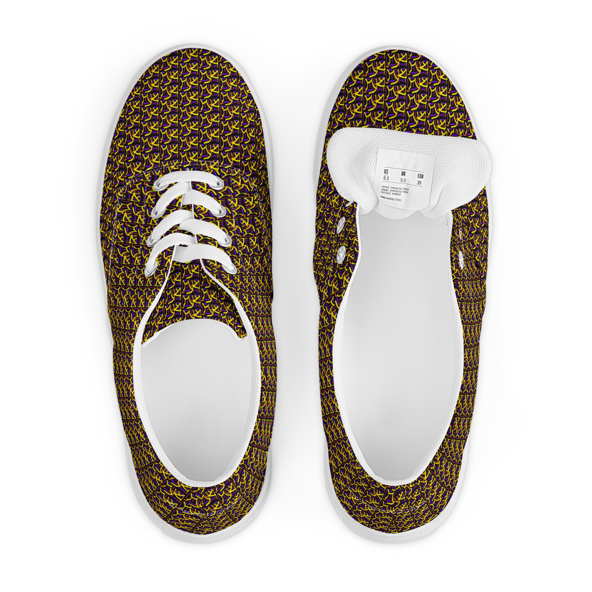 Direct Men’s lace-up canvas shoes