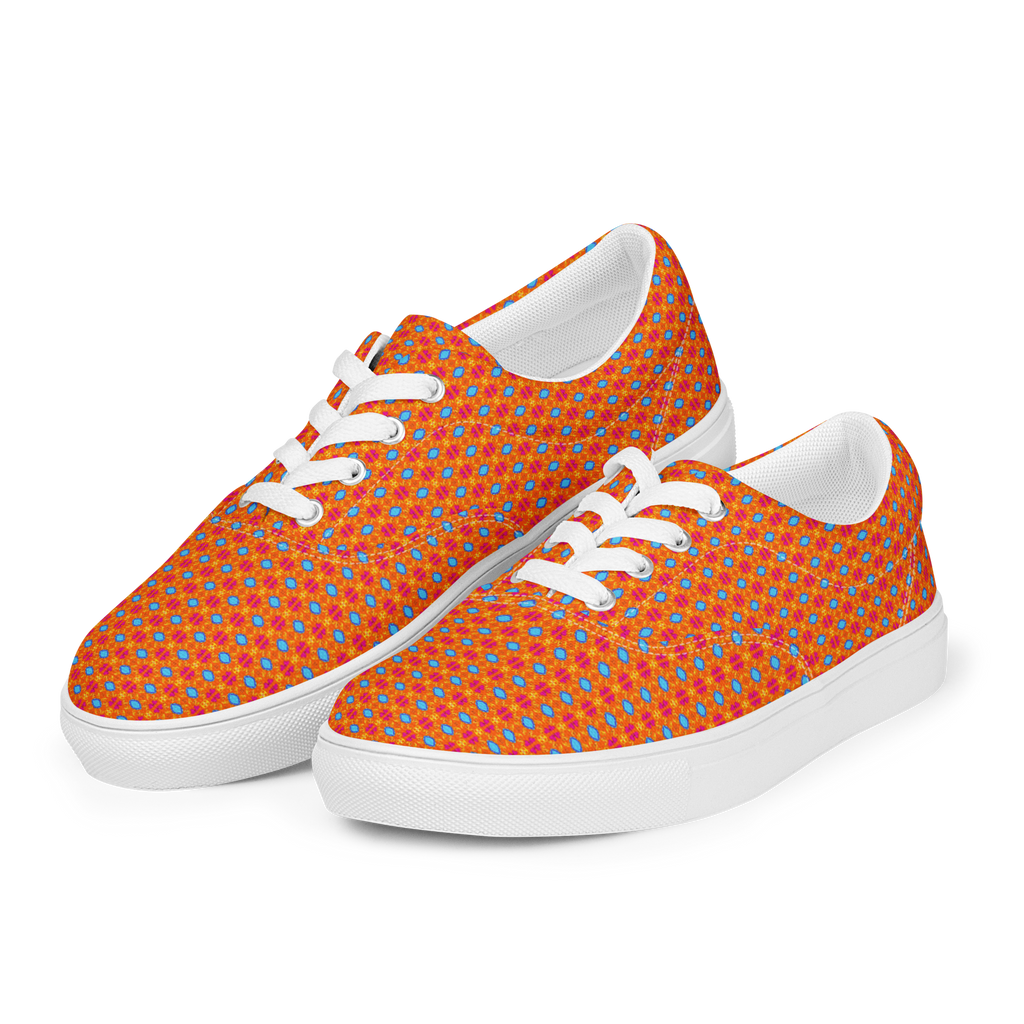Te Amo Men’s lace-up canvas shoes