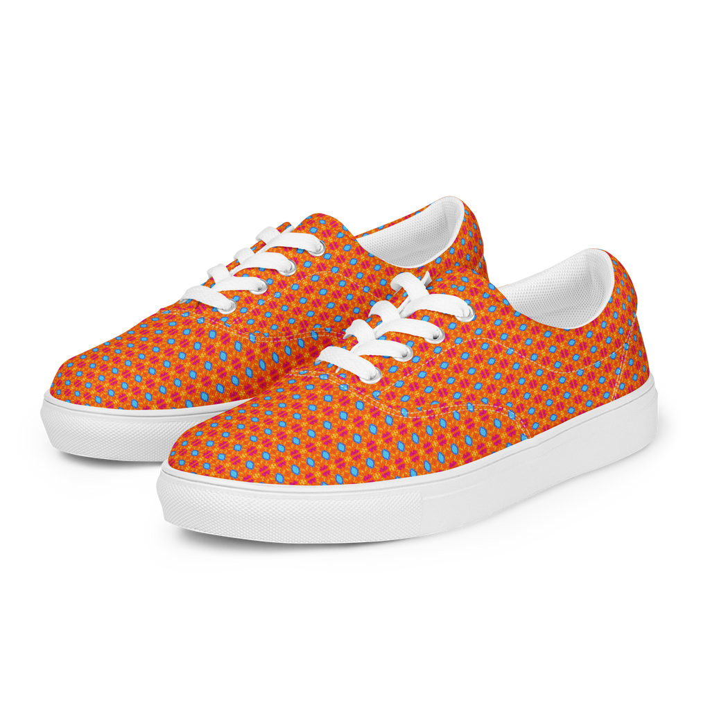 Te Amo Men’s lace-up canvas shoes