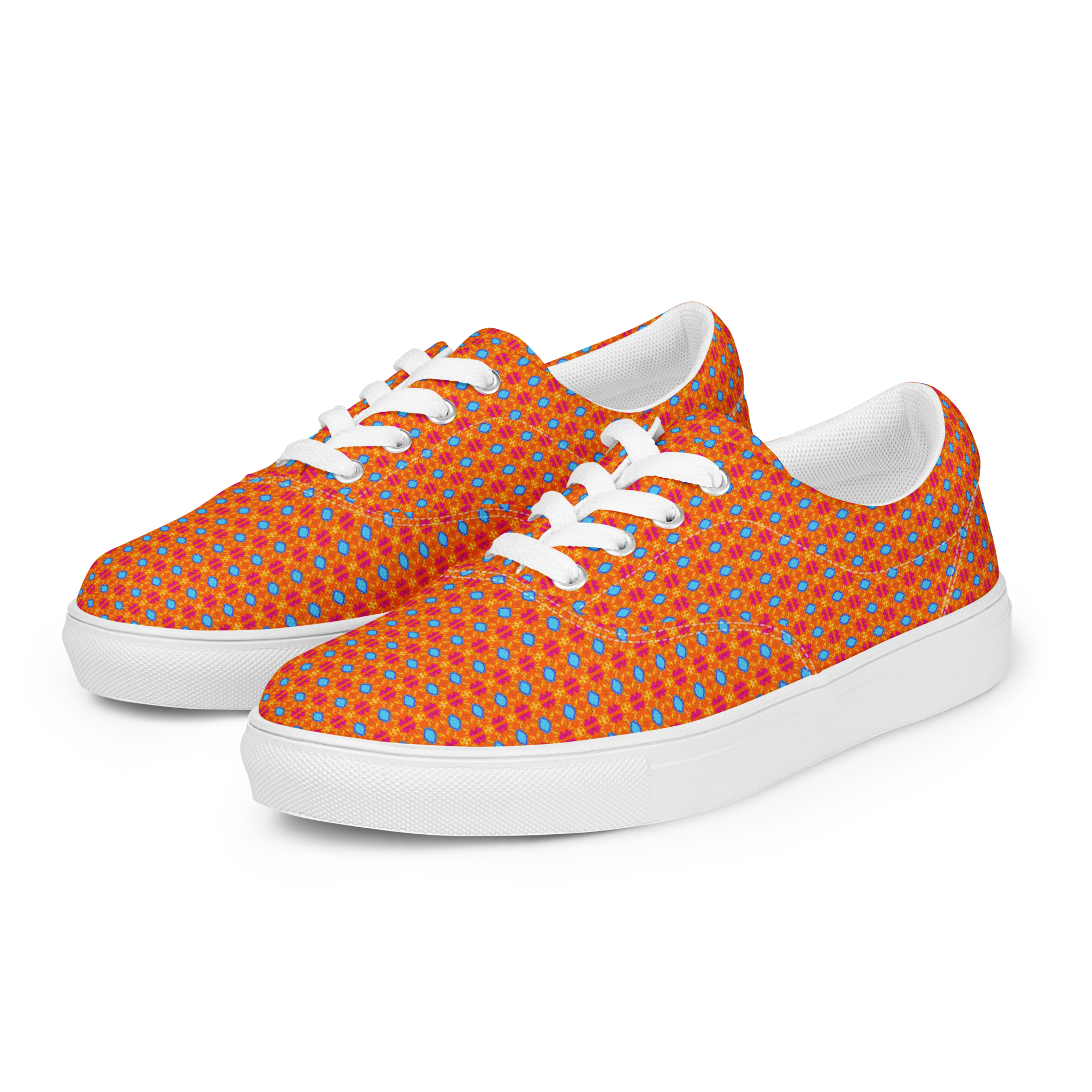 Te Amo Men’s lace-up canvas shoes