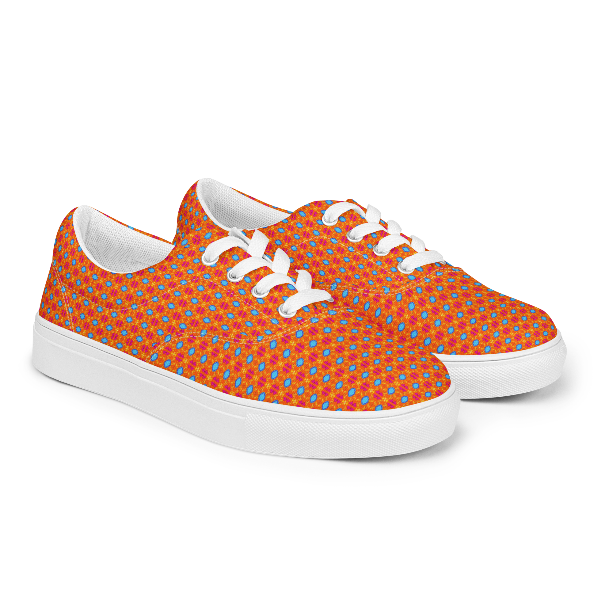 Te Amo Men’s lace-up canvas shoes