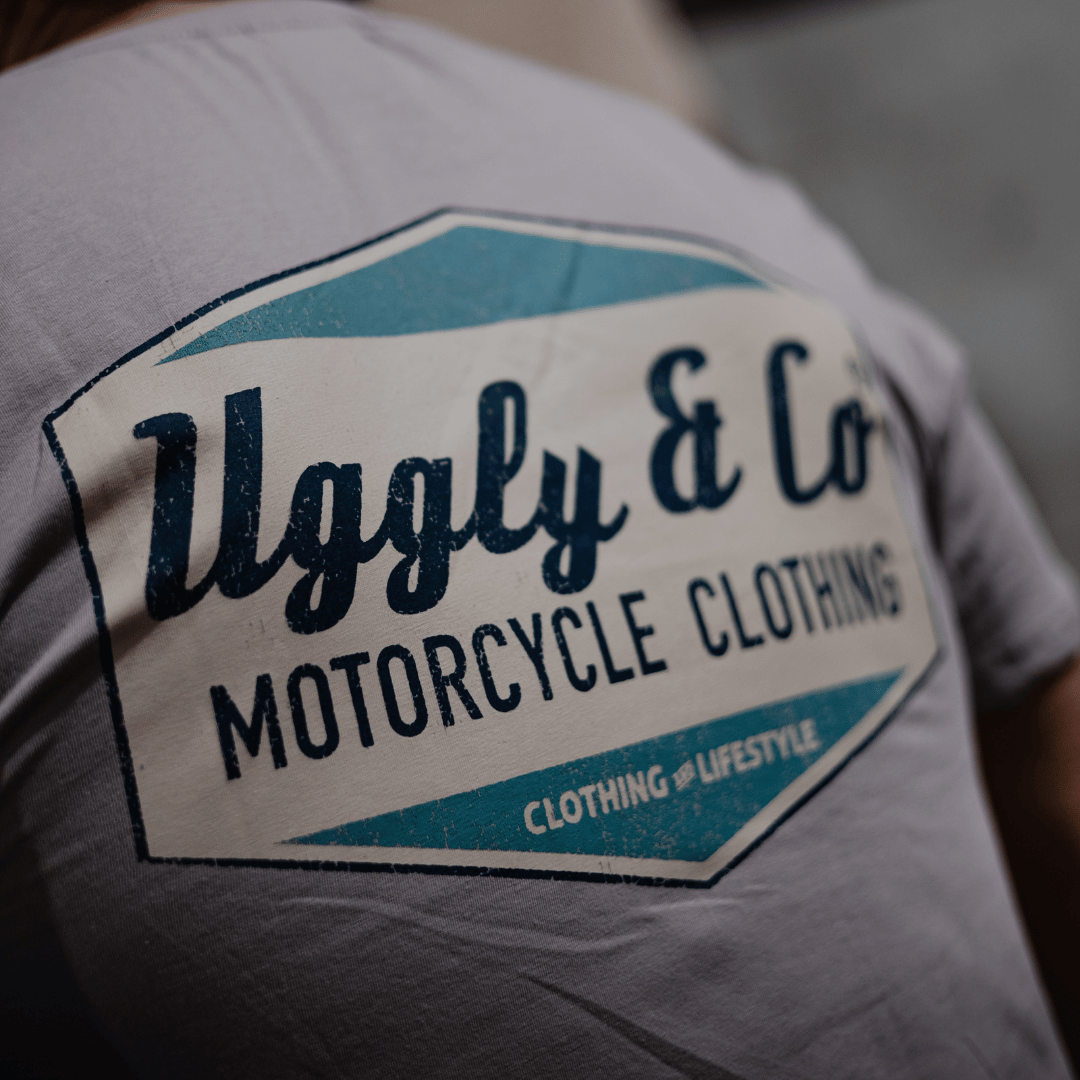 Uggly and Co Lilac Diamond Heavyweight Cotton Graphic Tee – Classic Fit