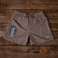Uggly & Co Men's Beige Diamond Swim Shorts – Quick Dry Board Trunks