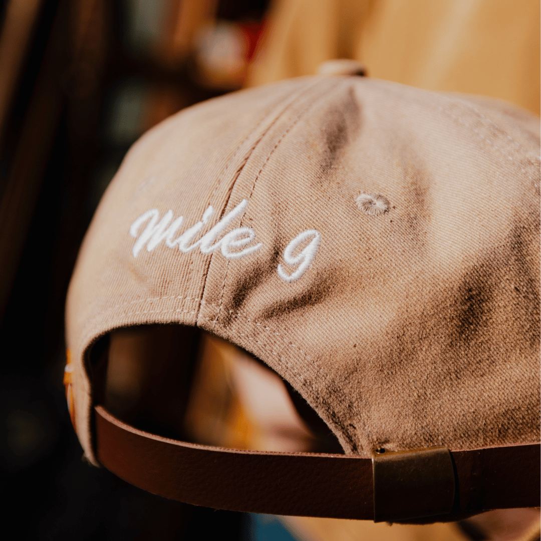 Uggly and Co Beige Parts & Spares Vintage Cotton Baseball Cap