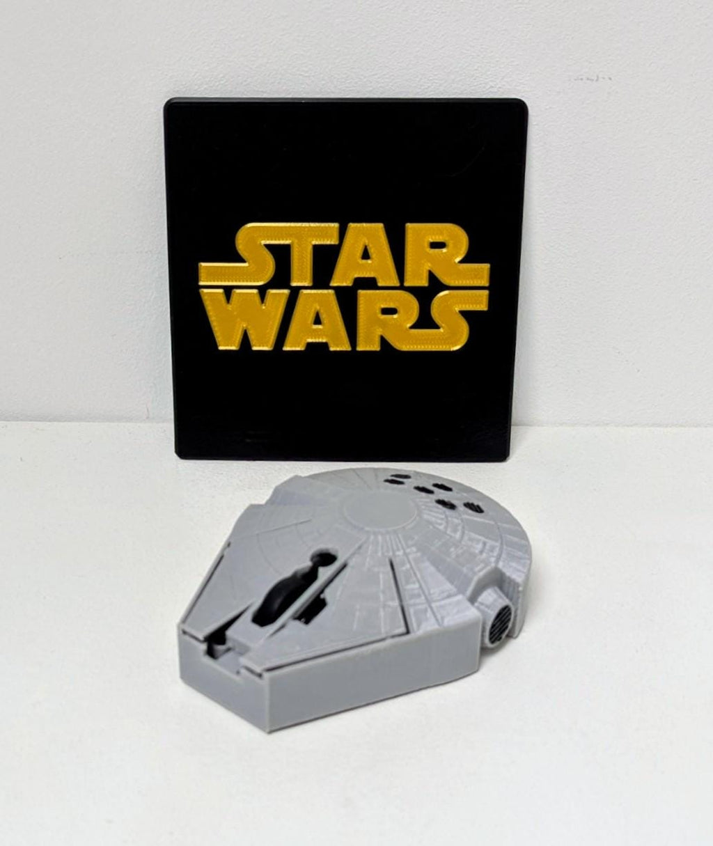 Chaddyverse Millennium Falcon Wireless Mouse | Star Wars Display Case