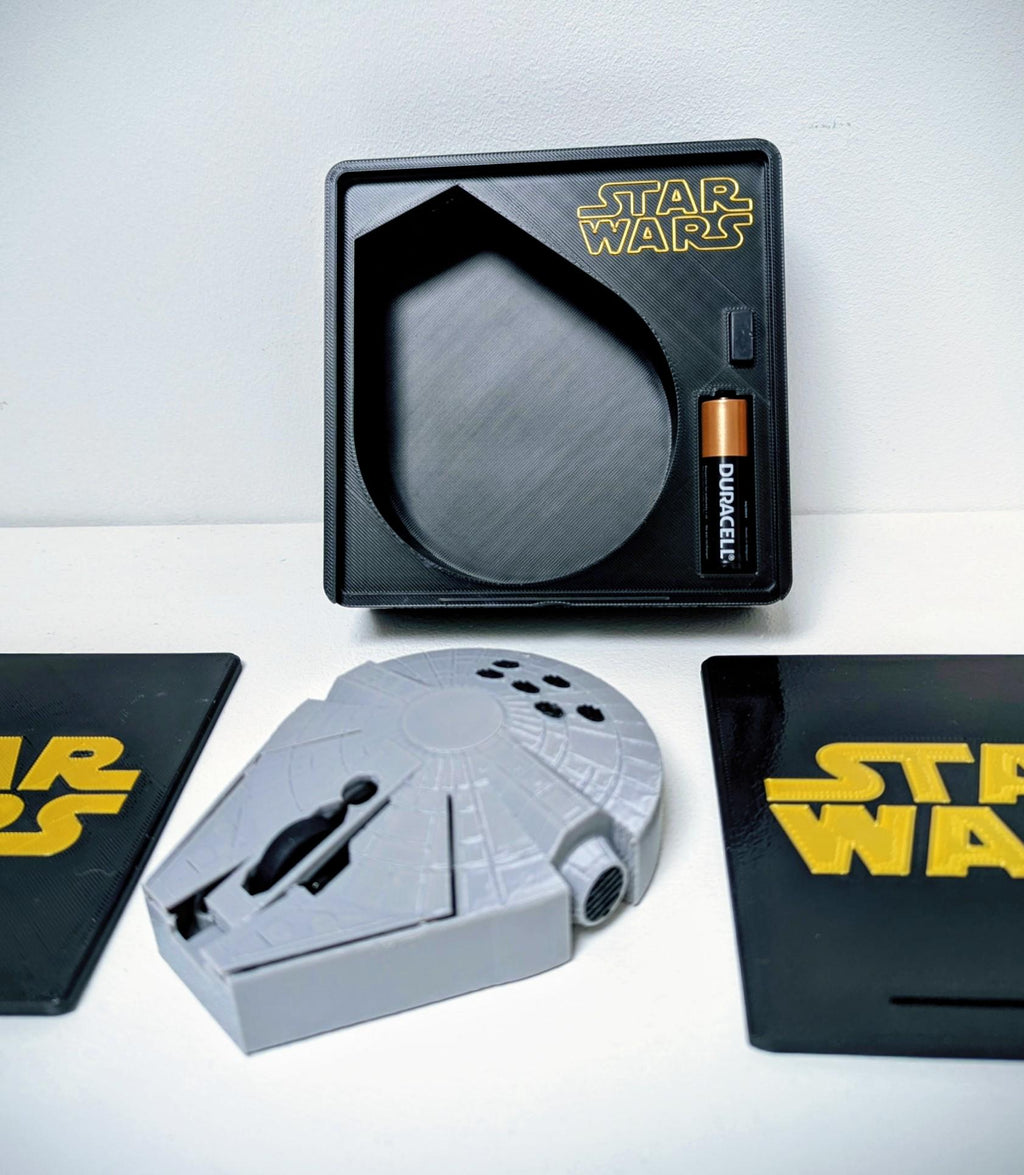 Chaddyverse Millennium Falcon Wireless Mouse | Star Wars Display Case