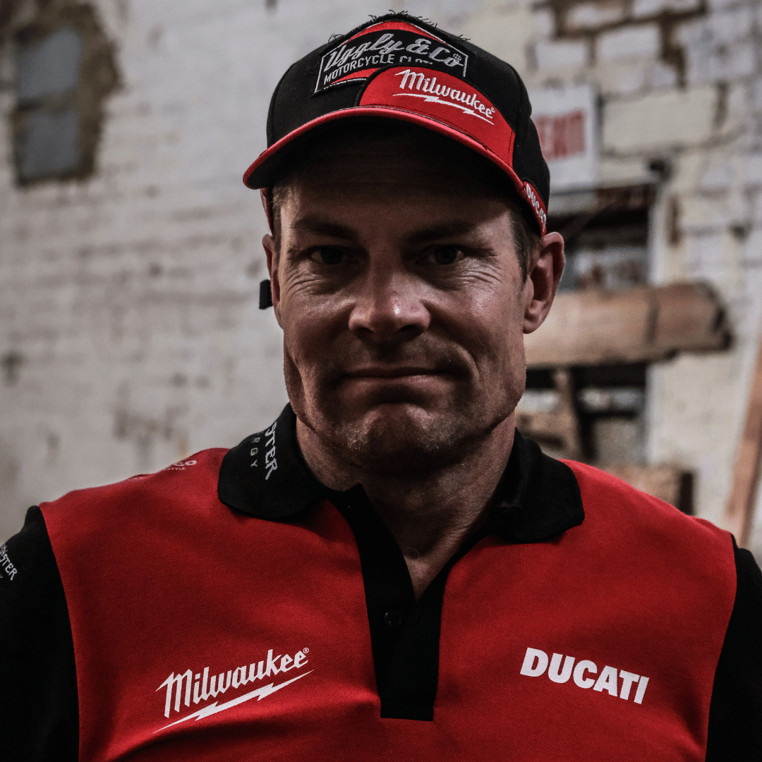 Uggly and Co x Milwaukee Tools Diamond Trucker Hat – Red Cotton Cap